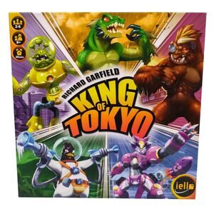 King of Tokyo Edition Board Game Near Complete 2-6 Players 8+ 30 Min Playtime